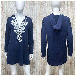 Lilly Pulitzer Shel Hooded Dress/Cover Up [BB105]